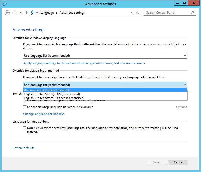 How To Change Keyboard Layout Windows 8